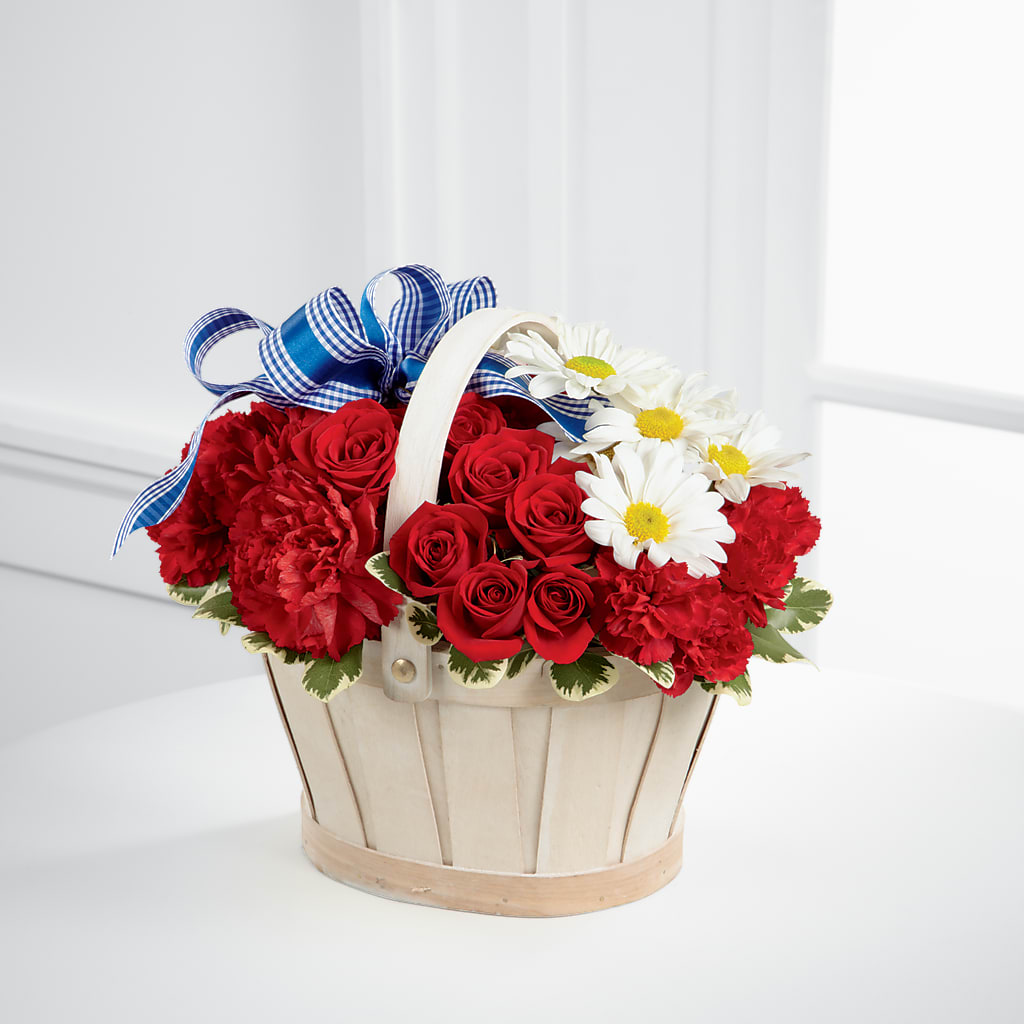 Justice Basket – Flajes Flowers, Nutley NJ