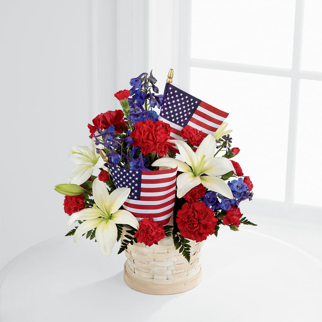 American Glory Bouquet – Flajes Flowers, Nutley NJ