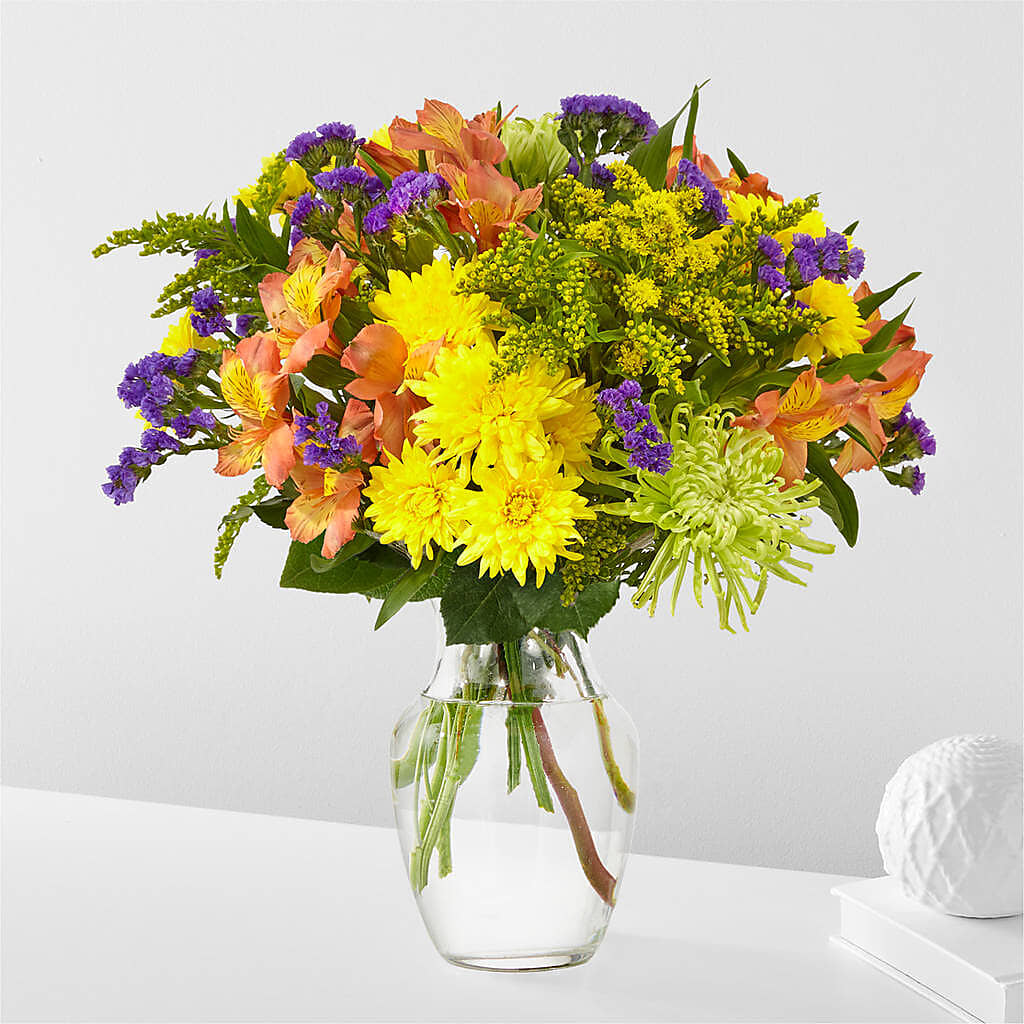 Marmalade Skies Bouquet – Flajes Flowers, Nutley NJ
