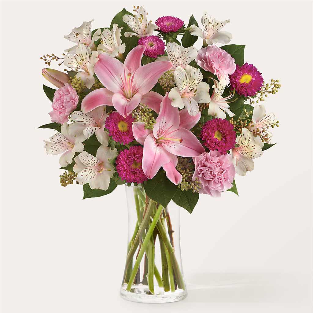 Feeling Fuchsia Bouquet – Flajes Flowers, Nutley NJ