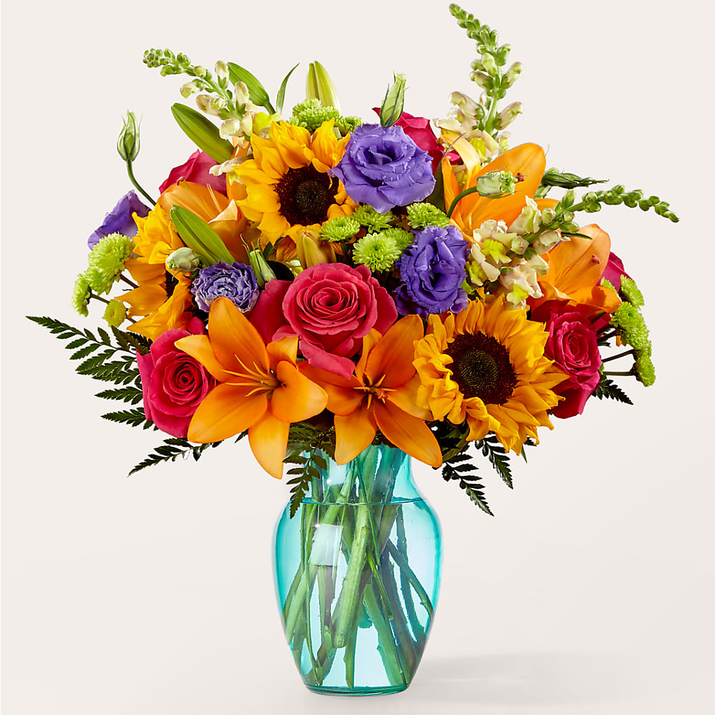Double Rainbow Bouquet – Flajes Flowers, Nutley NJ