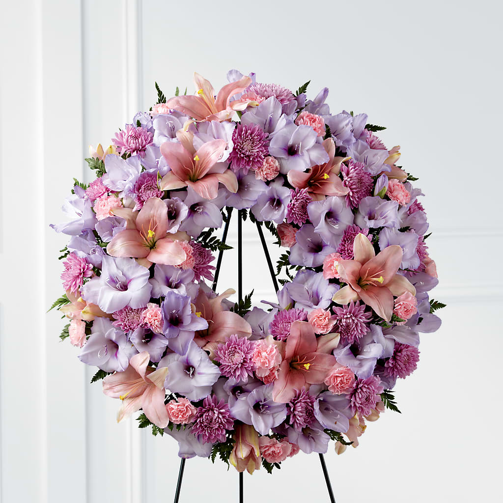 Beloved Friend Wreath – Flajes Flowers, Nutley NJ