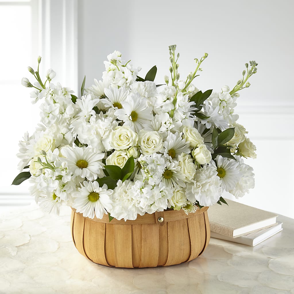 Graceful Garden Basket – Flajes Flowers, Nutley NJ