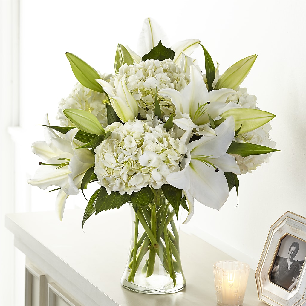 Compassionate Lily Bouquet – Flajes Flowers, Nutley NJ