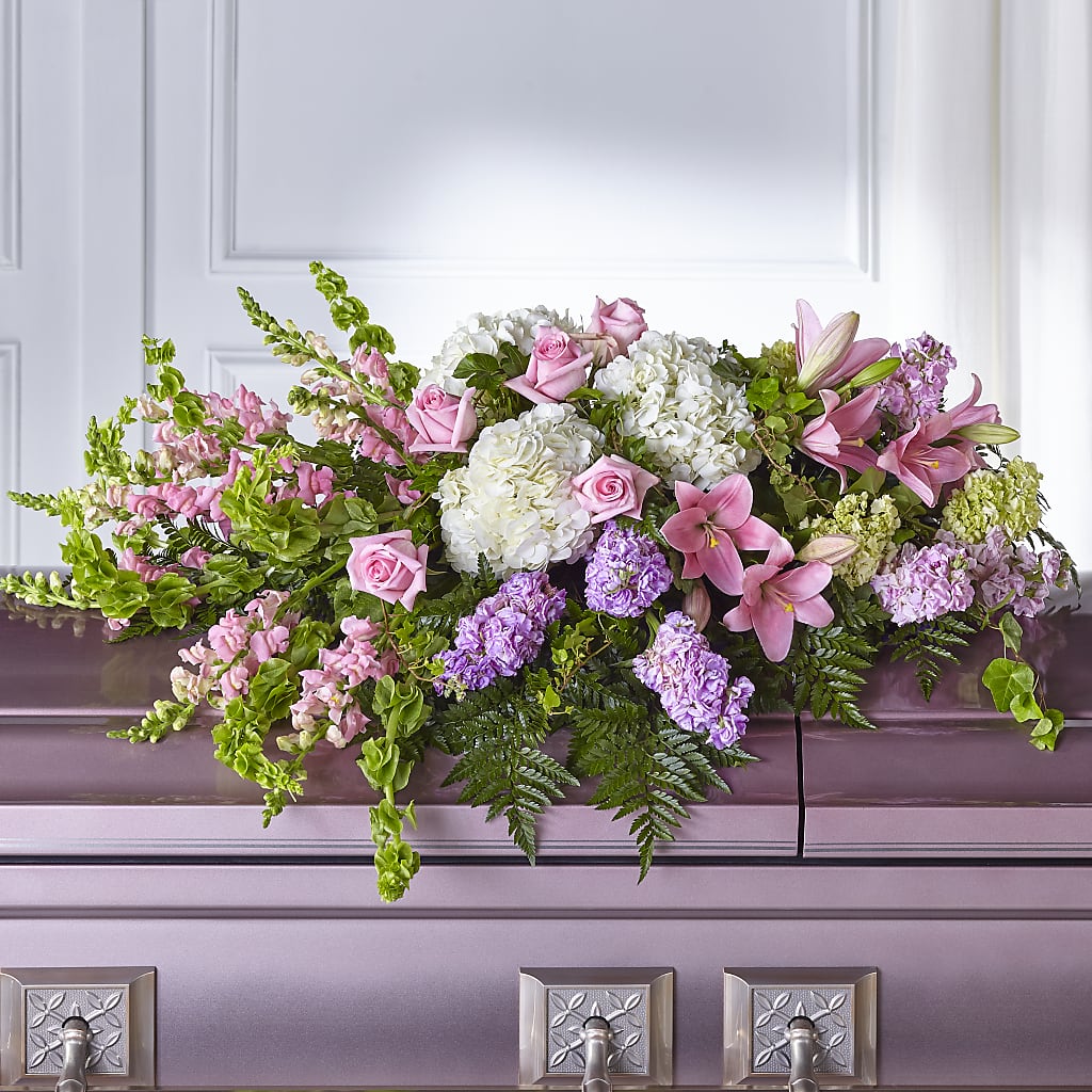 Life's Gratitude Casket Spray – Flajes Flowers, Nutley NJ