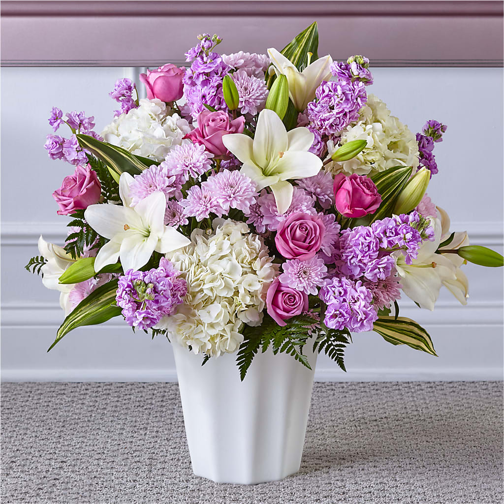 Heaven Sent Floor Basket – Flajes Flowers, Nutley NJ