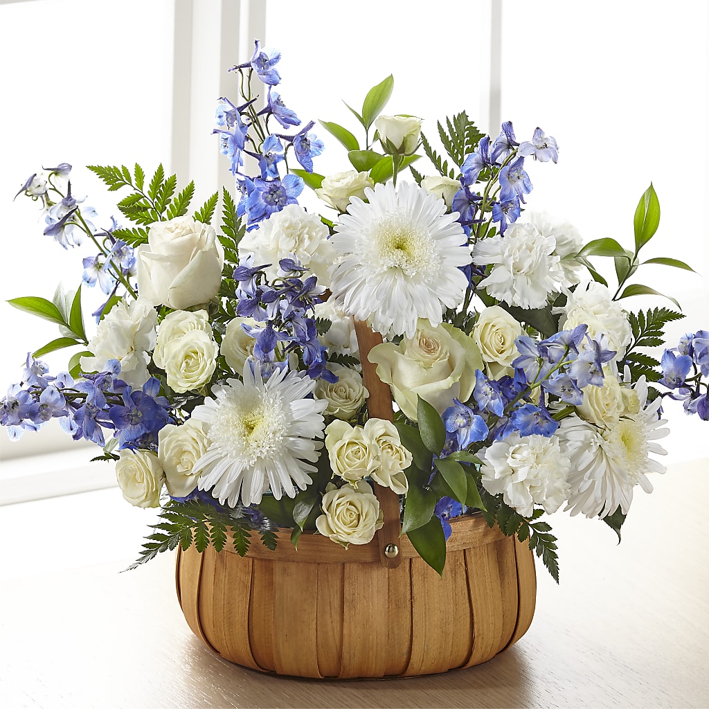 Harmony & Grace Basket – Flajes Flowers, Nutley NJ