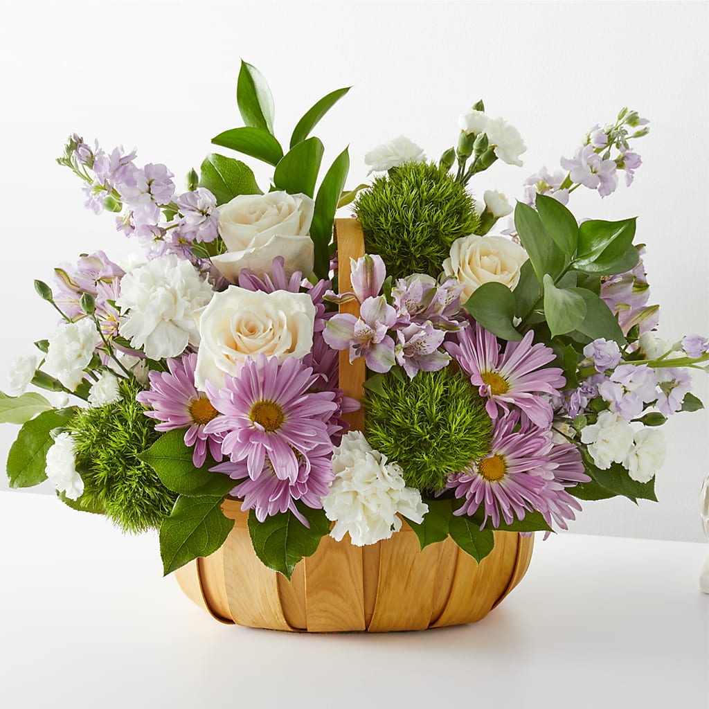 Peace & Love Basket – Flajes Flowers, Nutley NJ