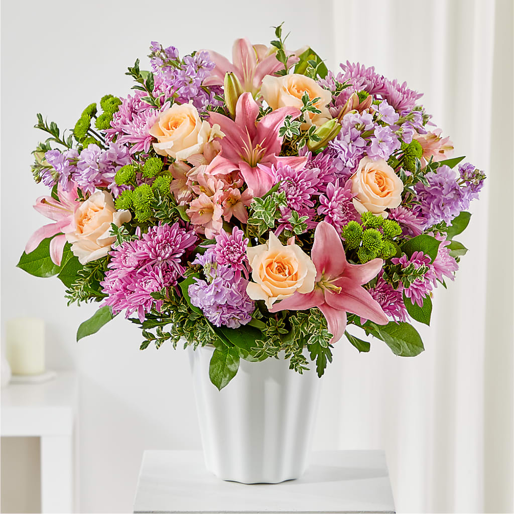 Supportive Embrace Tabletop Basket – Flajes Flowers, Nutley NJ
