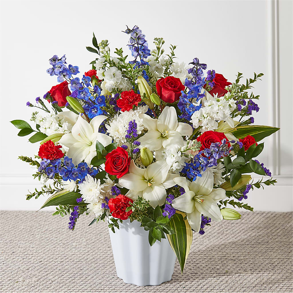 Consoled Floor Basket – Flajes Flowers, Nutley NJ