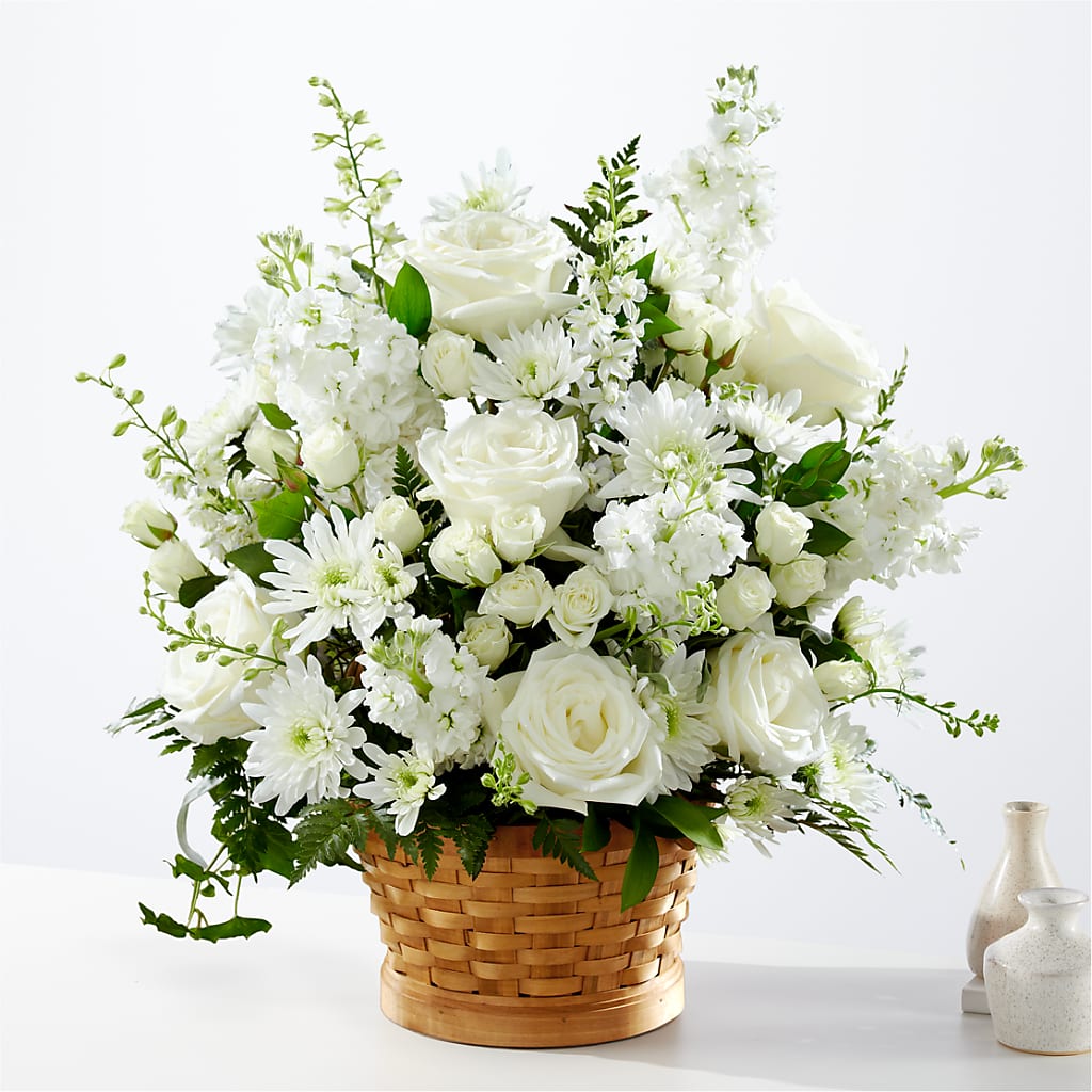 Heartfelt Condolences Arrangement – Flajes Flowers, Nutley NJ