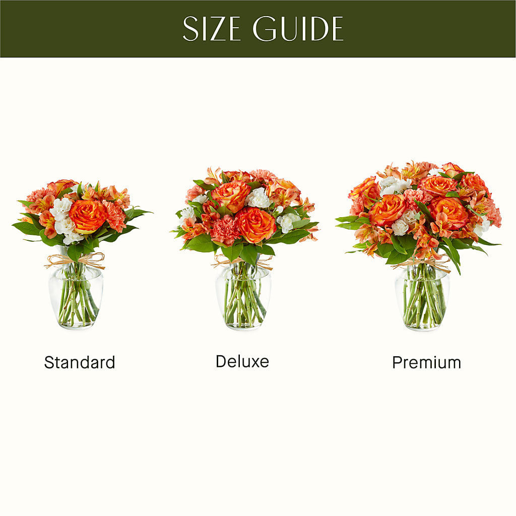 Apricot Glow Bouquet – Flajes Flowers, Nutley NJ