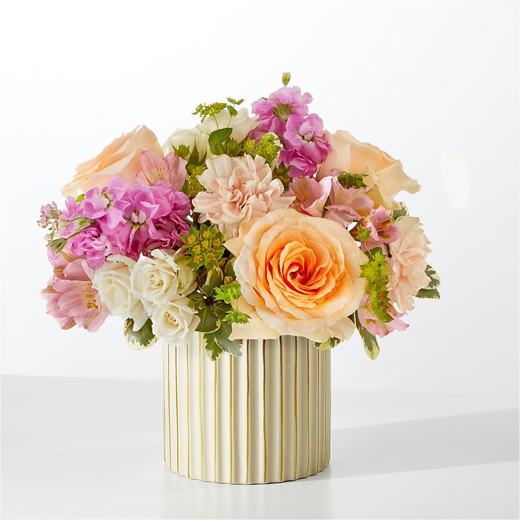 Paradise Bouquet with Ivory Vase – Flajes Flowers, Nutley NJ