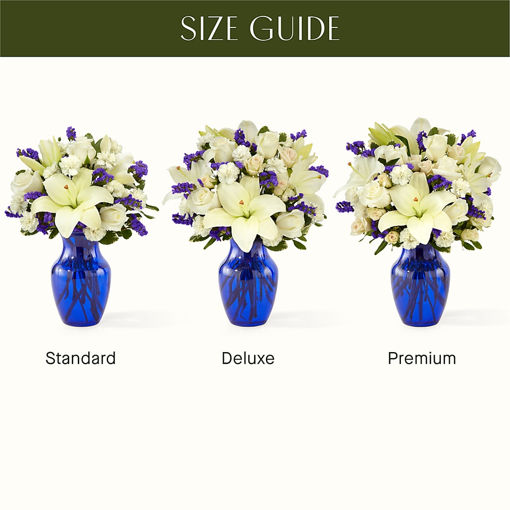 Sapphire Rush Bouquet – Flajes Flowers, Nutley NJ