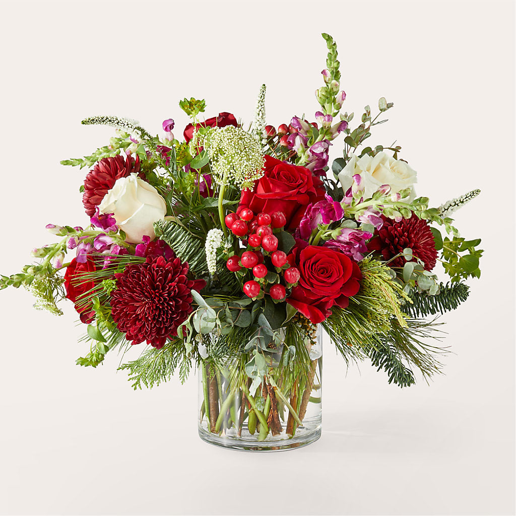 Cranberry Fizz Bouquet – Flajes Flowers, Nutley NJ