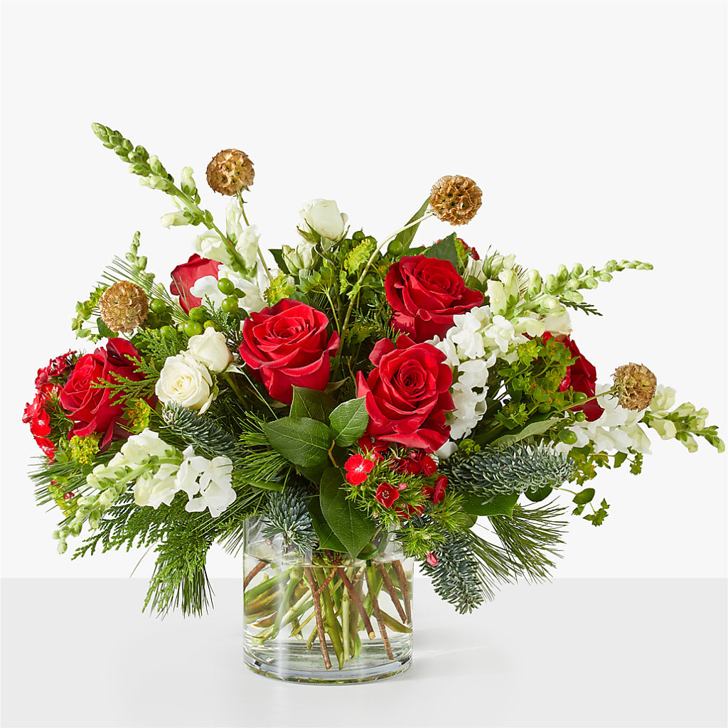 Deck the Halls Bouquet – Flajes Flowers, Nutley NJ