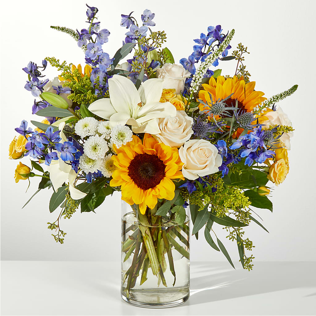 Wonderfully Sunny Bouquet – Flajes Flowers, Nutley NJ