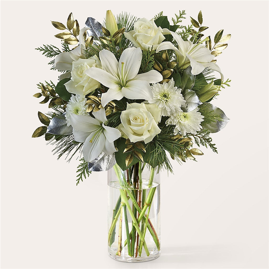 Wintry Mix Bouquet – Flajes Flowers, Nutley NJ