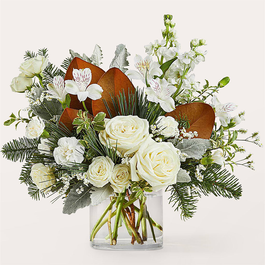 Fresh Snowfall Bouquet – Flajes Flowers, Nutley NJ