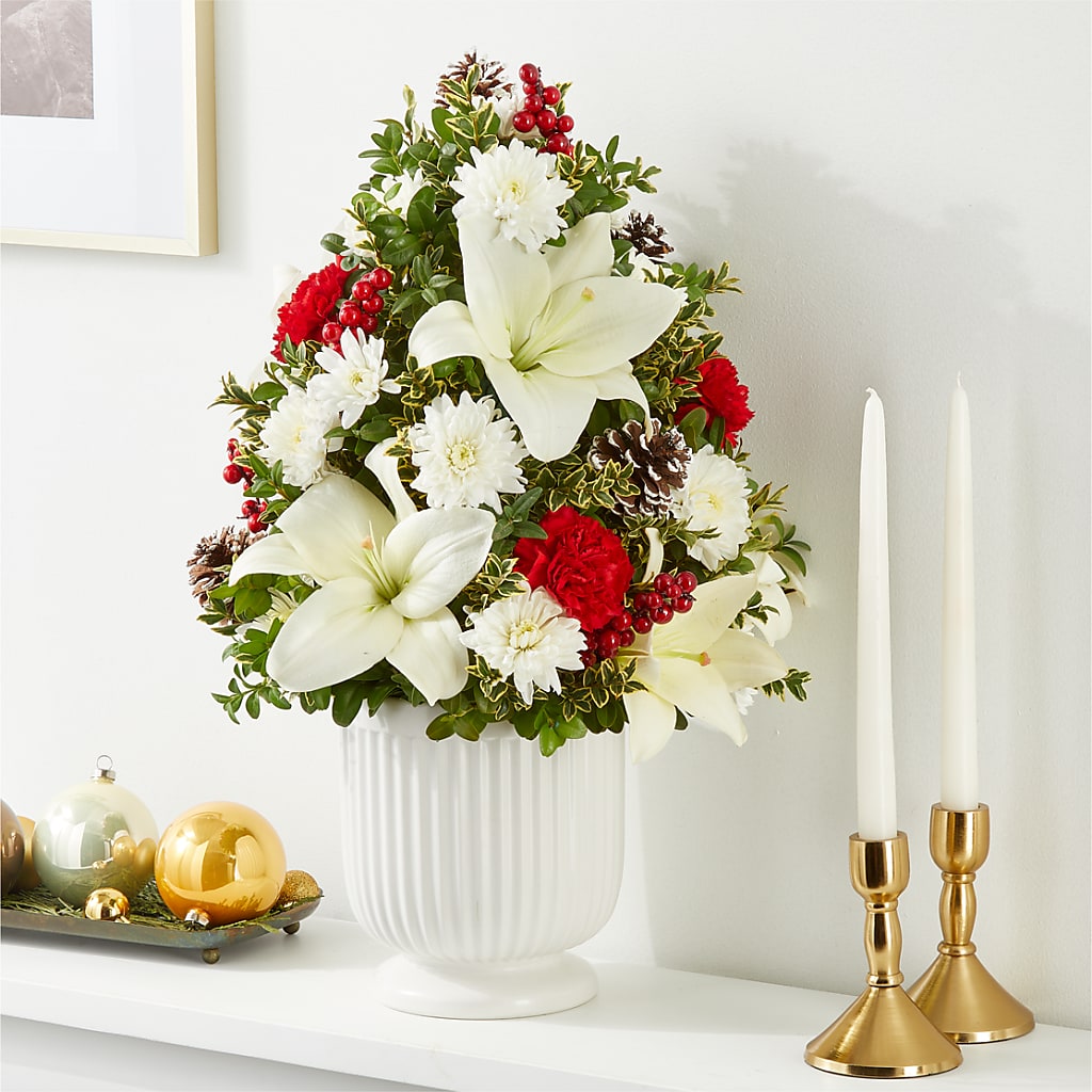 Festive Moments Tree –  Flajes Flowers, Nutley NJ