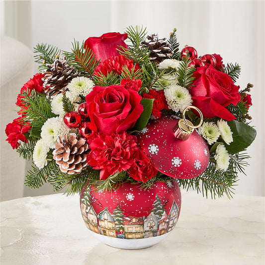 Christmas Carols Ornament –  Flajes Flowers, Nutley NJ