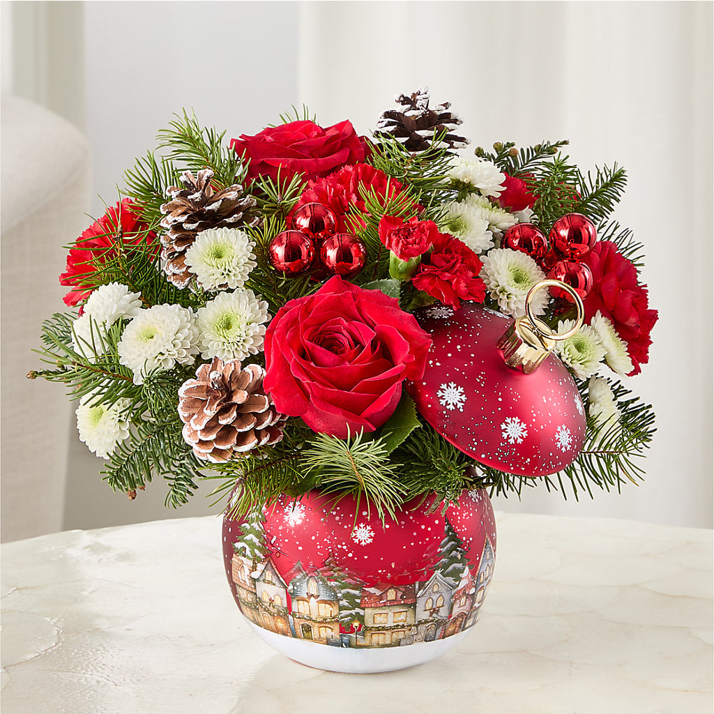 Christmas Carols Ornament –  Flajes Flowers, Nutley NJ