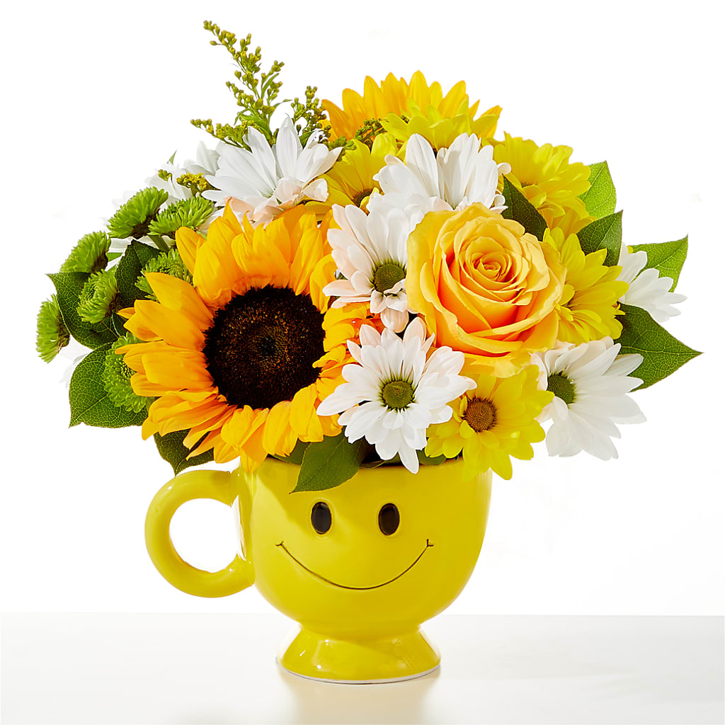 Be Happy Bouquet –  Flajes Flowers, Nutley NJ