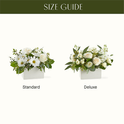Fresh Linen Box Bouquet –  Flajes Flowers, Nutley NJ