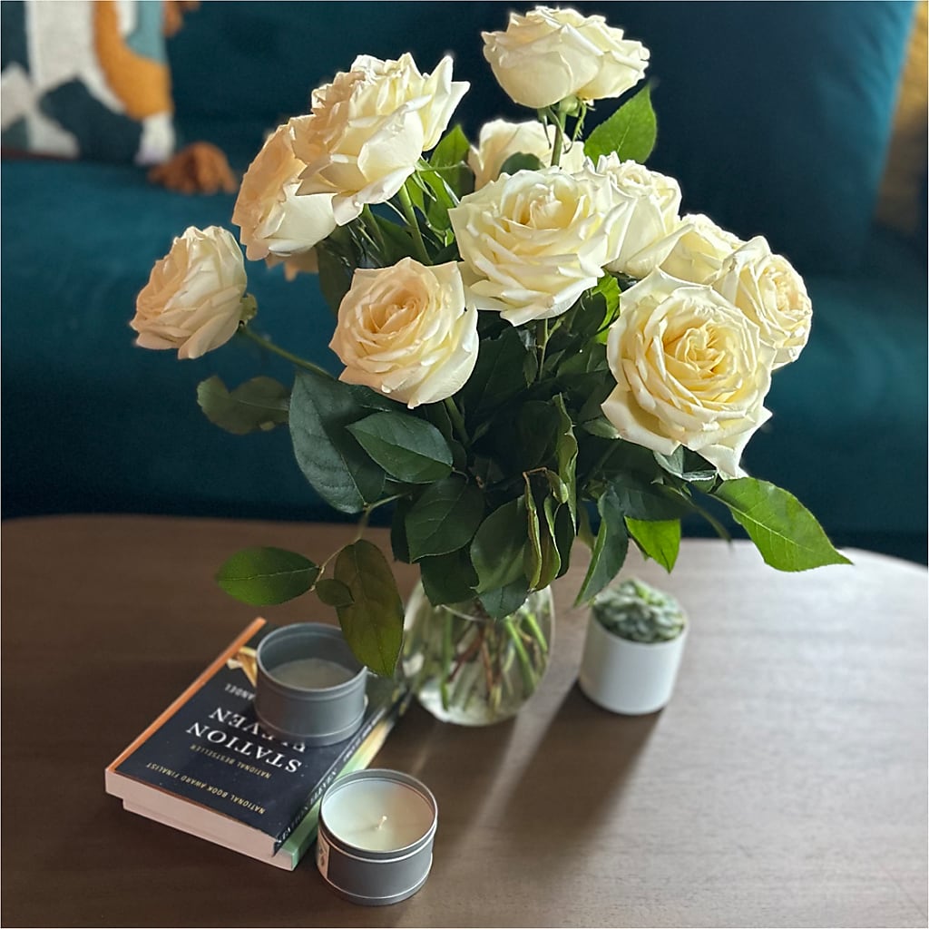 Long Stem Yellow Rose Bouquet –  Flajes Flowers, Nutley NJ