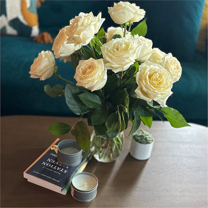 Long Stem Yellow Rose Bouquet –  Flajes Flowers, Nutley NJ