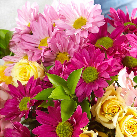 Bouquet mixte original du fleuriste