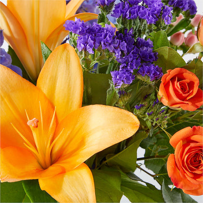Radiant Citrus Bouquet –  Flajes Flowers, Nutley NJ