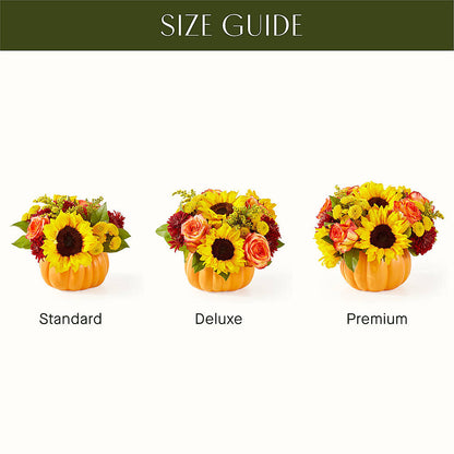 Golden Gourd Pumpkin Bouquet –  Flajes Flowers, Nutley NJ