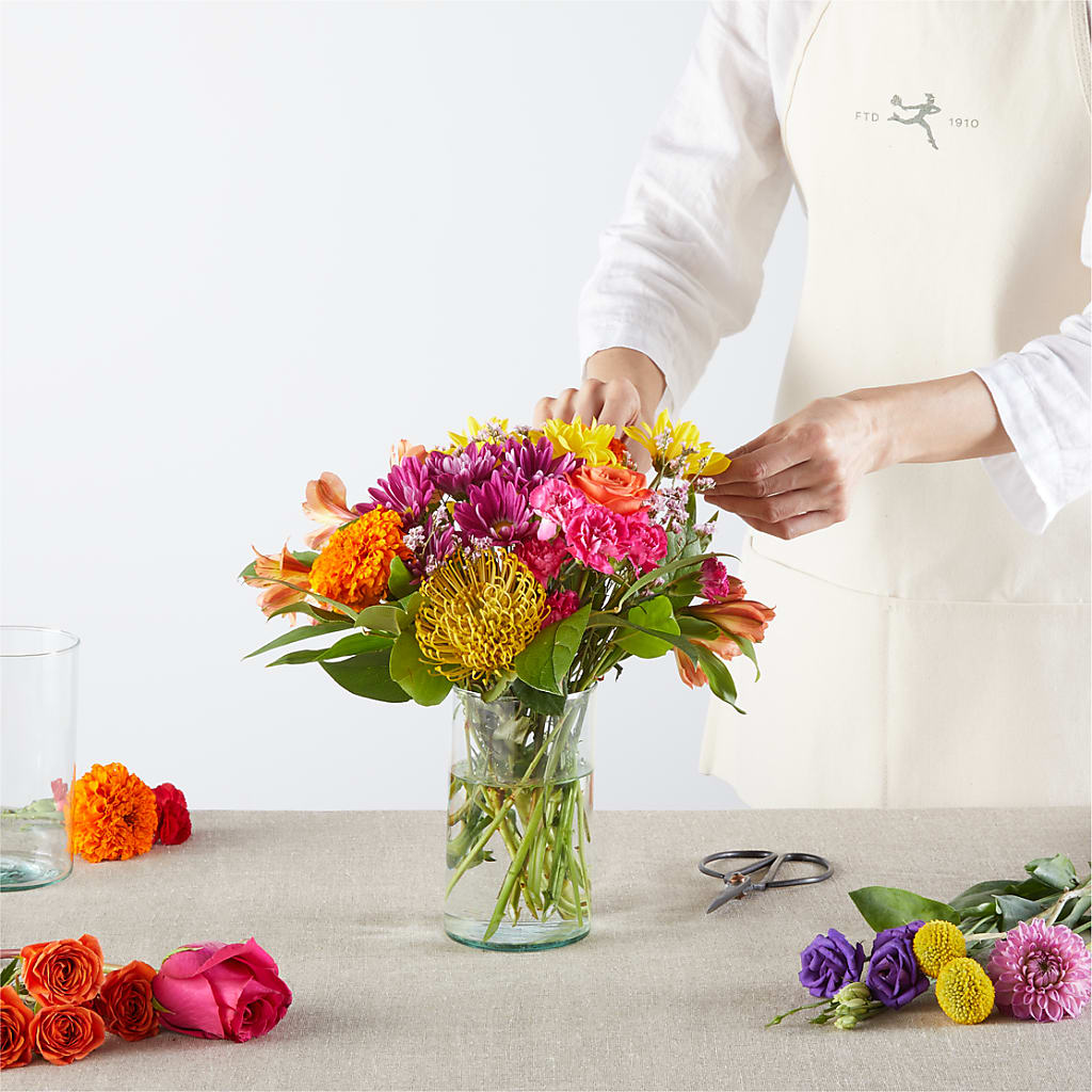 Feast of Color – A Florist Original –  Flajes Flowers, Nutley NJ
