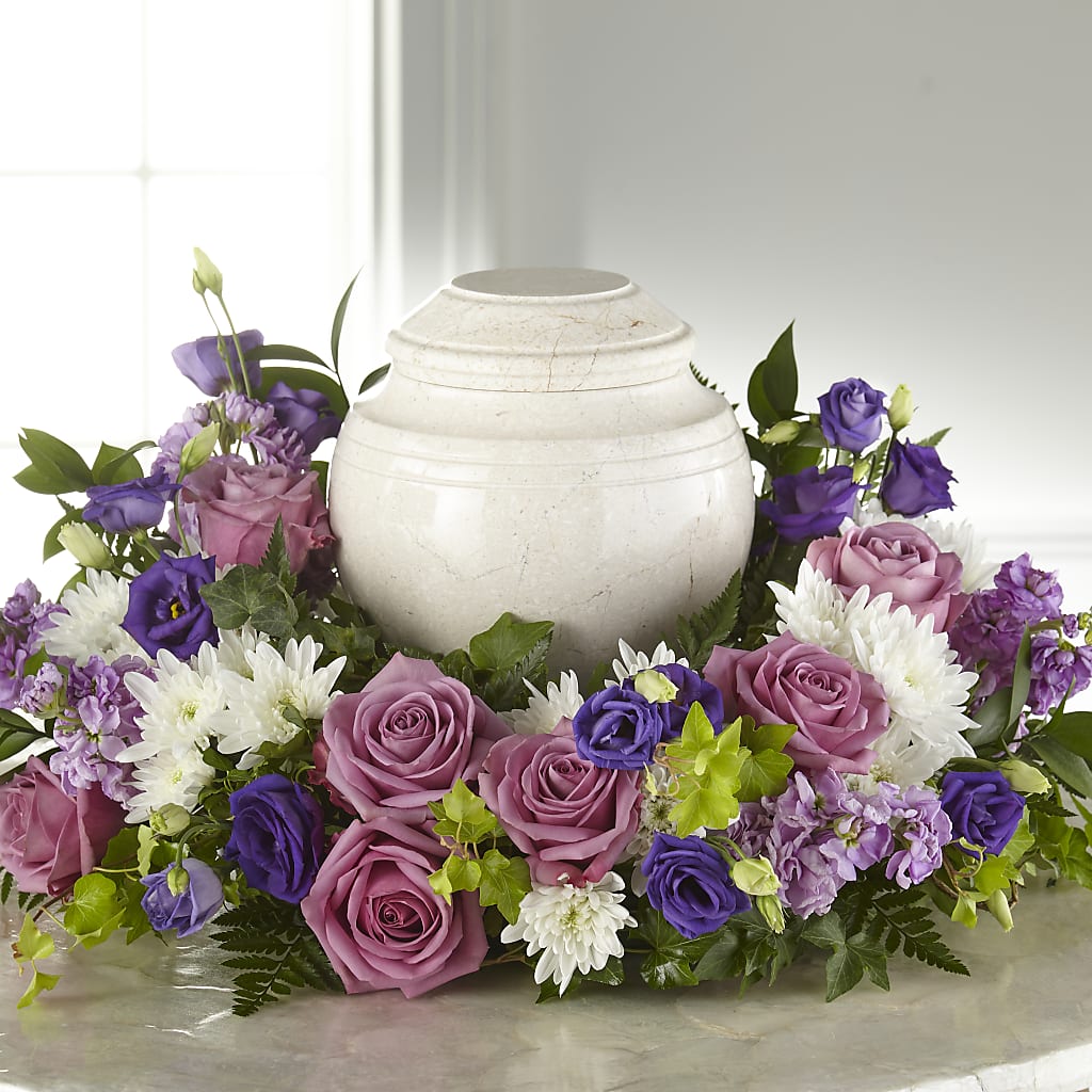 Blooming Sympathy Cremation Adornment –  Flajes Flowers, Nutley NJ