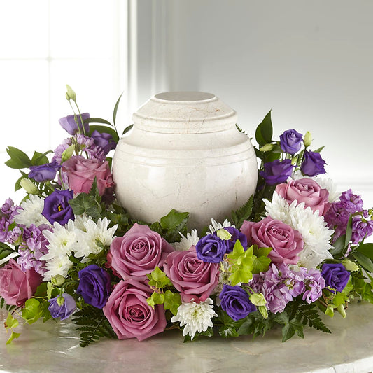Blooming Sympathy Cremation Adornment –  Flajes Flowers, Nutley NJ