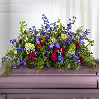 Always Treasured Casket Spray –  Flajes Flowers, Nutley NJ