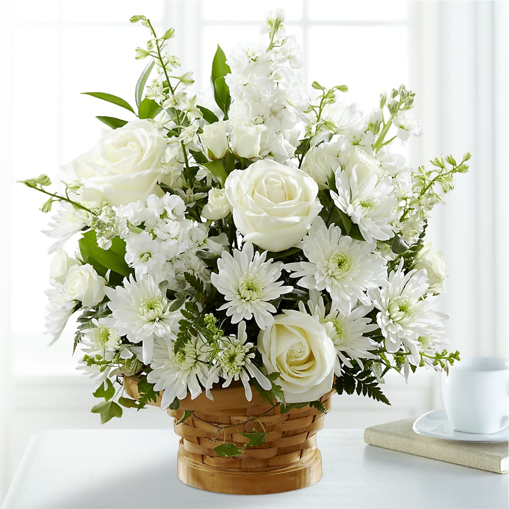 Heartfelt Condolences Arrangement –  Flajes Flowers, Nutley NJ