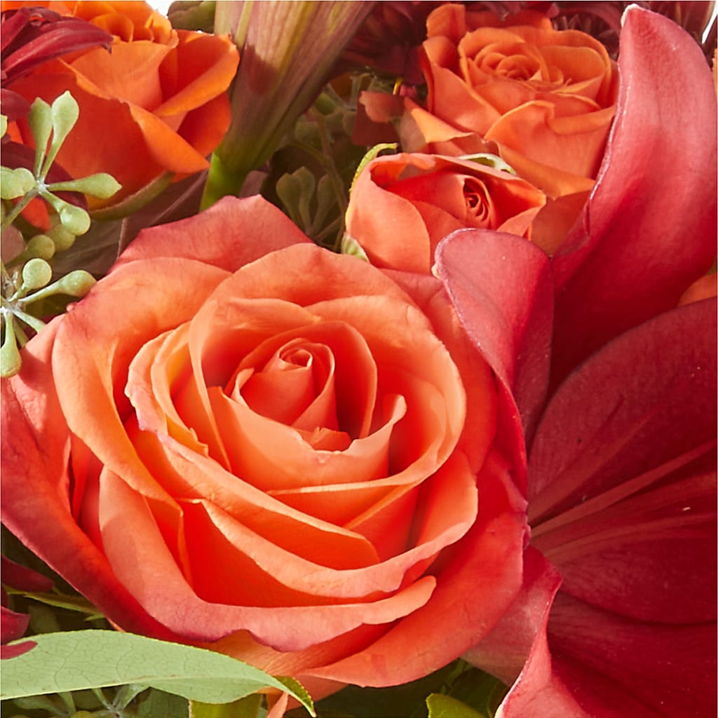 Crimson Leaves Bouquet –  Flajes Flowers, Nutley NJ