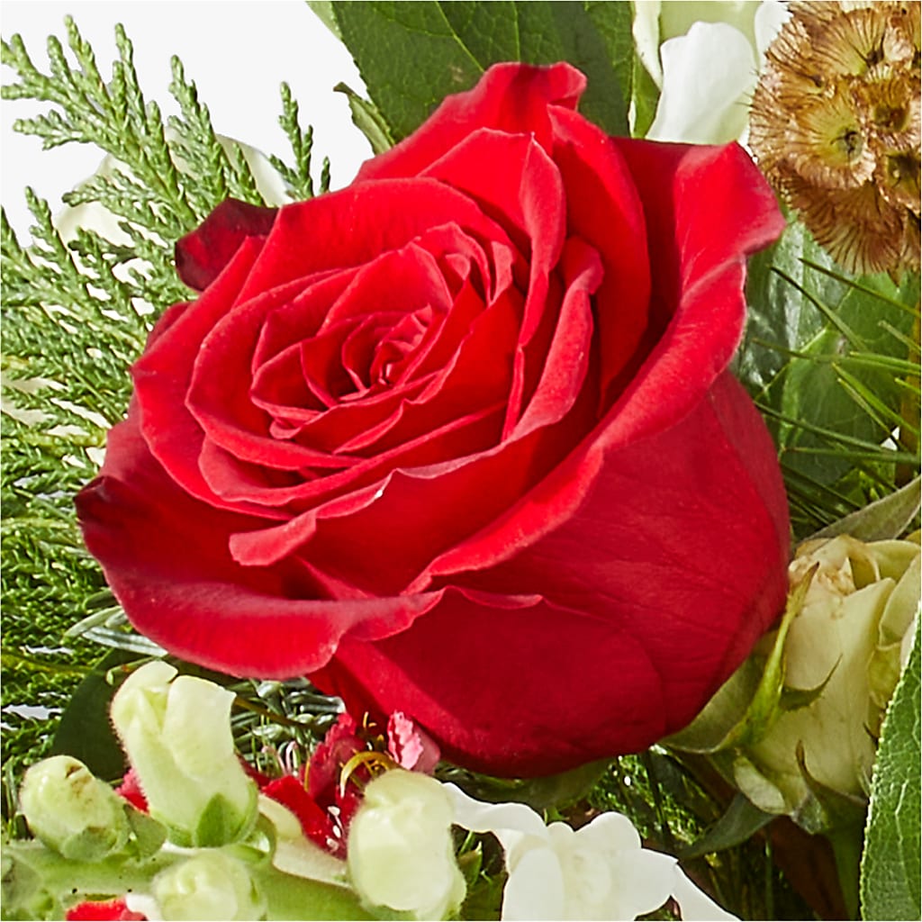 Deck the Halls Bouquet –  Flajes Flowers, Nutley NJ
