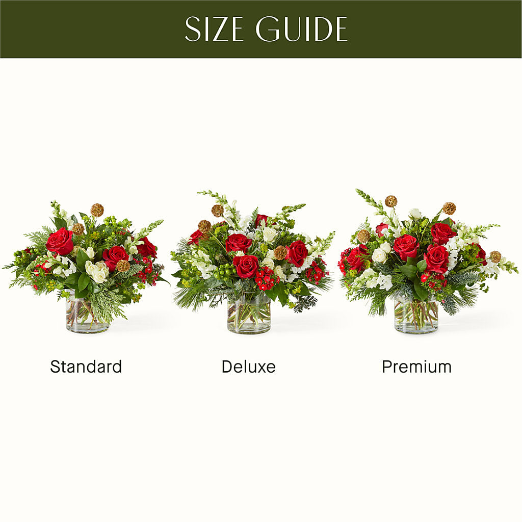 Deck the Halls Bouquet –  Flajes Flowers, Nutley NJ