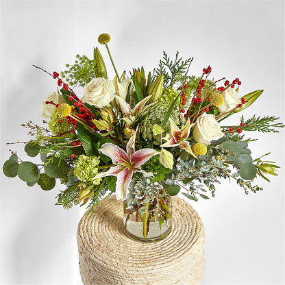 Berry & Bright Bouquet –  Flajes Flowers, Nutley NJ