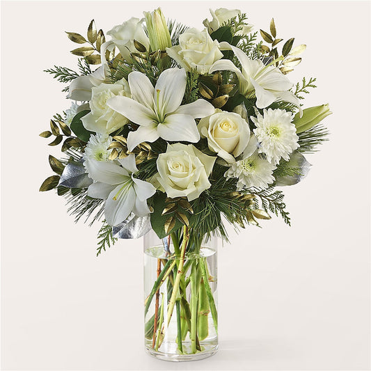 Wintry Mix Bouquet –  Flajes Flowers, Nutley NJ