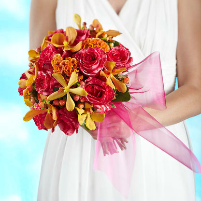 Brilliant Shades of Love Bouquet –  Flajes Flowers, Nutley NJ